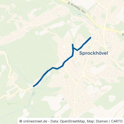 Hölterstraße Sprockhövel Niedersprockhövel 