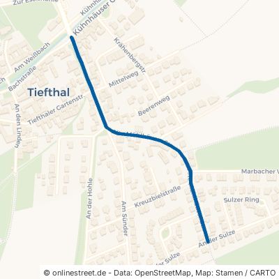 Alte Mühlhäuser Straße Erfurt Tiefthal 