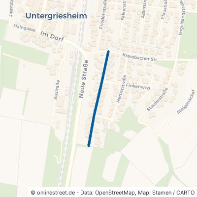 In der Lücke 74177 Bad Friedrichshall Untergriesheim Untergriesheim