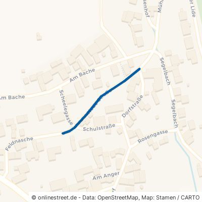 Neue Straße Weißenborn Rambach 