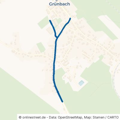 Muldenberger Straße Grünbach 