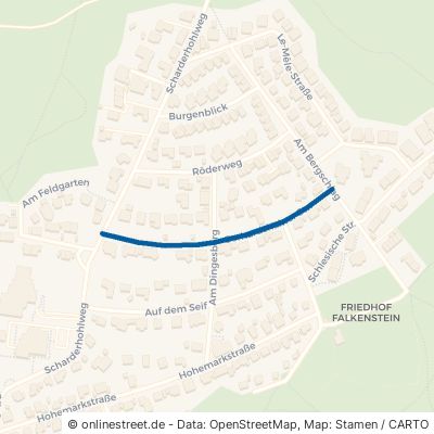 Gerhardshainer Straße Königstein im Taunus Falkenstein 
