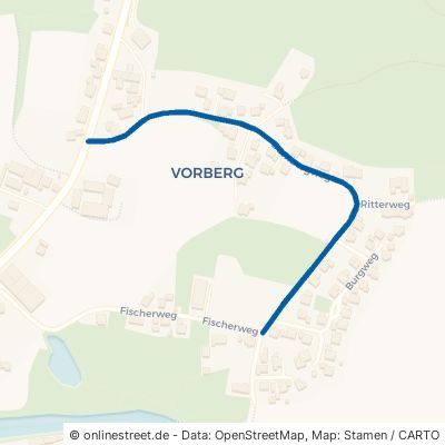 Dornbergweg Erharting Vorberg 