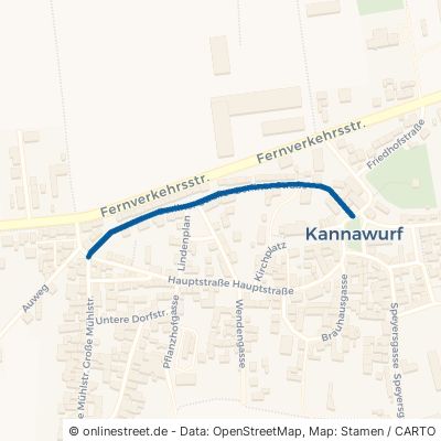 Berliner Straße Kindelbrück Kannawurf 