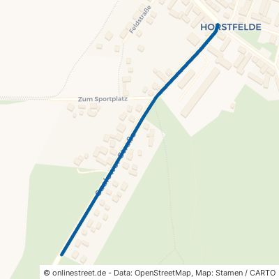 Saalower Straße Zossen Horstfelde 