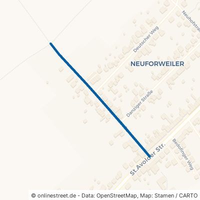 Memelstraße Saarlouis Neuforweiler 