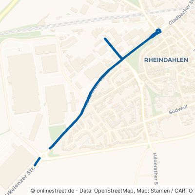 Erkelenzer Straße Mönchengladbach Schriefers 