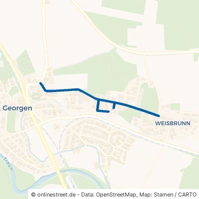 Weisbrunner Straße Traunreut 