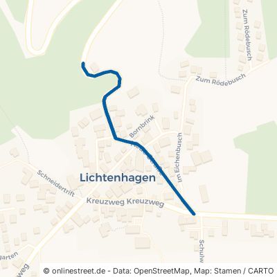 Neue Straße Ottenstein Lichtenhagen 