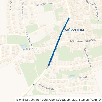 Heuchelheimer Straße Landau in der Pfalz Mörzheim 