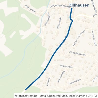 Hochholzstraße Balingen Zillhausen 