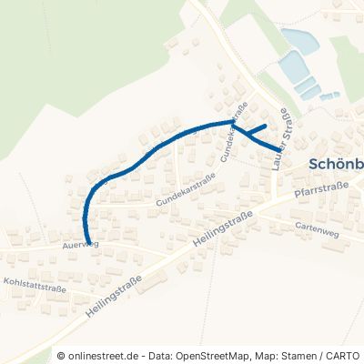 Schelmschlagstraße Lauf an der Pegnitz Schönberg 