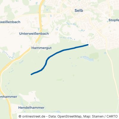 Alte Wunsiedler Straße Selb Unterweißenbach 