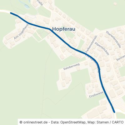 Hauptstraße Hopferau 