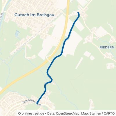 Gutacher Weg 79183 Waldkirch Siensbach 