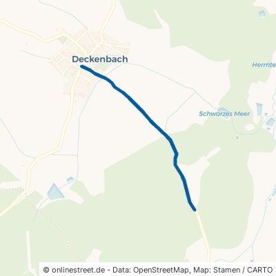 Schadenbacher Straße Homberg Deckenbach 