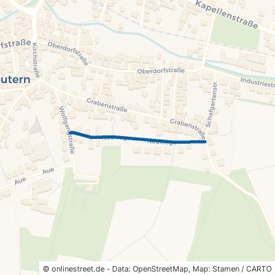 Neuweg Ubstadt-Weiher Zeutern 