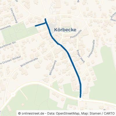 Hauptstraße Möhnesee Körbecke 