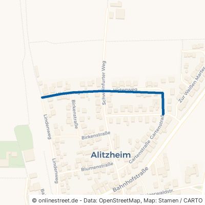 Hirtenweg Sulzheim Alitzheim 