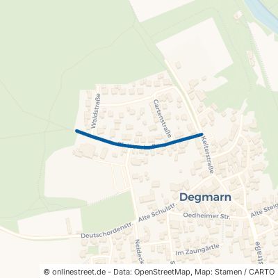 Plattenstraße Oedheim Degmarn 