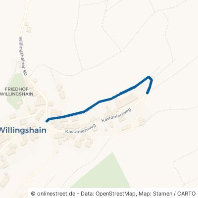 Teichstraße Kirchheim Willingshain 