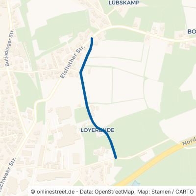 Loyerender Weg Oldenburg Ohmstede 
