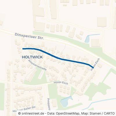 Diepenbrockstraße Bocholt Holtwick 