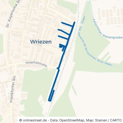 Bahnhofstraße 16269 Wriezen 