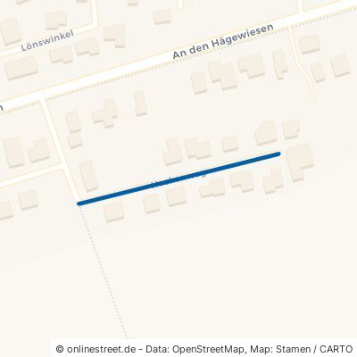 Heckenweg Wedemark Resse 