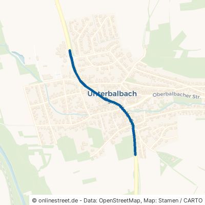 Bürgermeister-Kolb-Straße Lauda-Königshofen Unterbalbach 