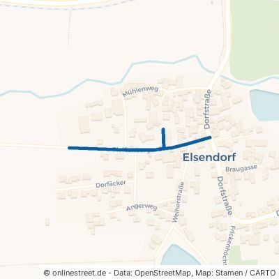 Gleißenberger Straße Schlüsselfeld Elsendorf 