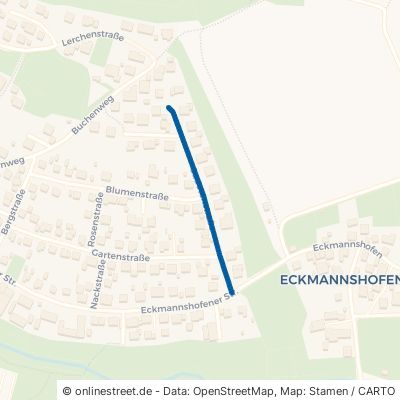Sudetenstraße Thalmässing Eckmannshofen 