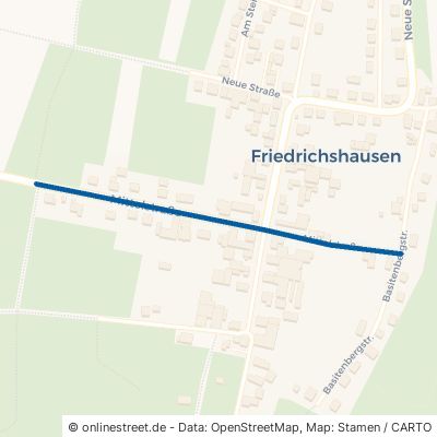 Mittelstraße Frankenberg Friedrichshausen 