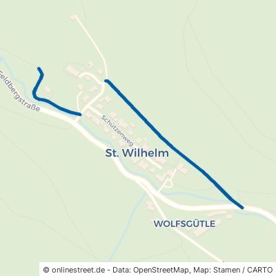 Wilhelmitenpfad Oberried St. Wilhelm 