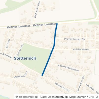 Martinusstraße Jülich Stetternich 