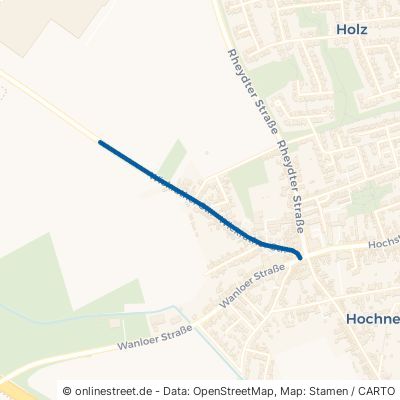 Wickrather Straße Jüchen Hochneukirch 