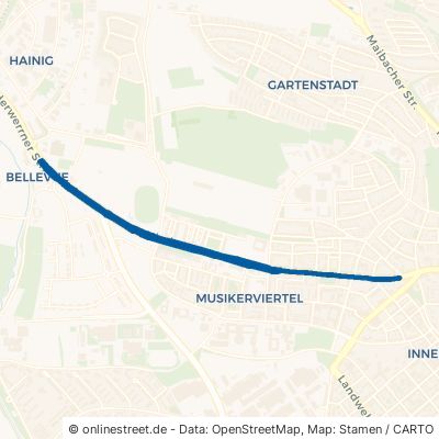 Niederwerrner Straße Schweinfurt Nordwestlicher Stadtteil 