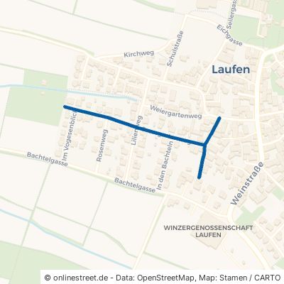 Grossgartenweg Sulzburg Laufen 