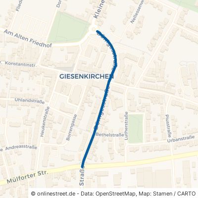 Dömgesstraße Mönchengladbach Giesenkirchen 
