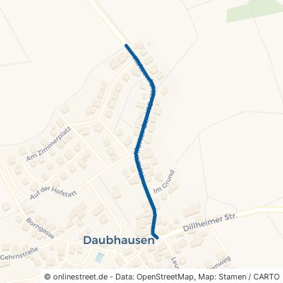 Katzenfurter Straße Ehringshausen Daubhausen 