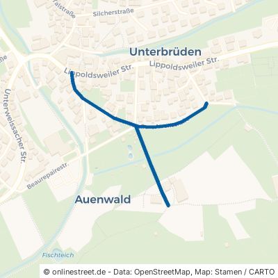 Auenstraße Auenwald Unterbrüden 