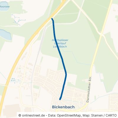 Pfungstädter Straße Bickenbach 
