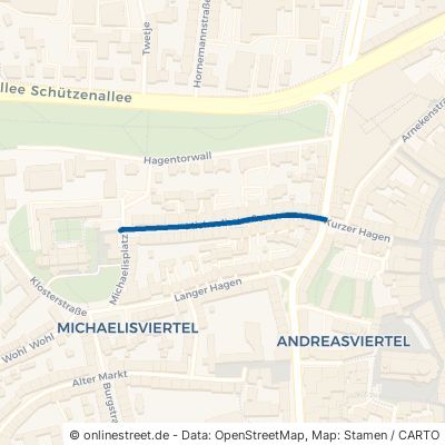 Michaelisstraße Hildesheim Mitte 