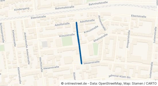 Ruselerstraße Wilhelmshaven Bant 