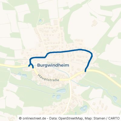 Siedlungsstraße Burgwindheim 