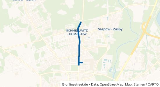 Schmellwitzer Straße Cottbus Schmellwitz 