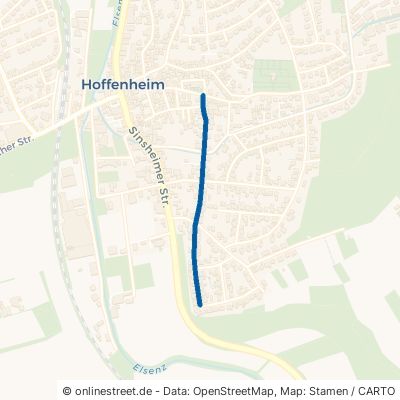 Gartenstraße Sinsheim Hoffenheim 