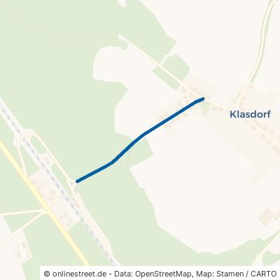 Klasdorfer Bahnhofstraße Baruth Klasdorf 
