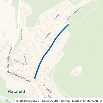 Burgweg 35116 Hatzfeld Hatzfeld 