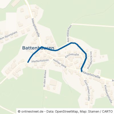 Hauptstraße Haina Battenhausen 